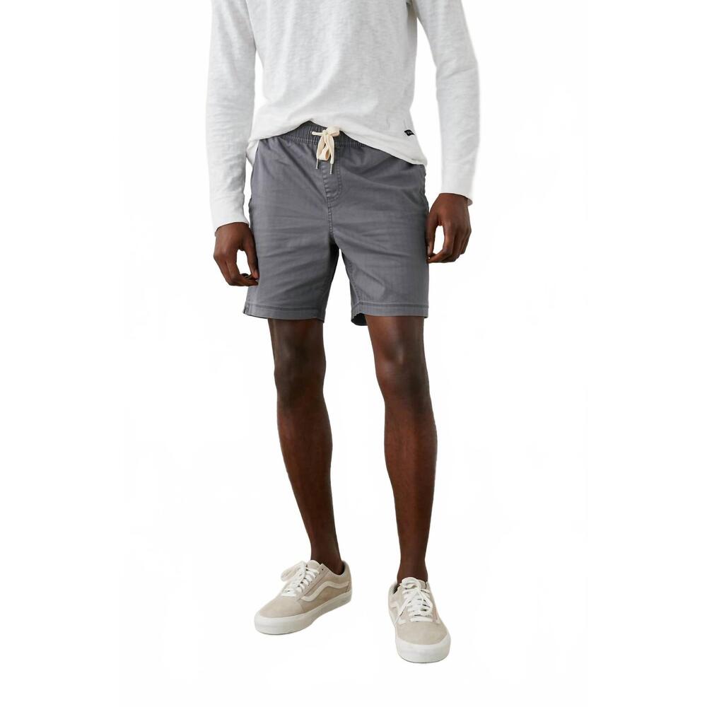 NEW RAILS cruz shorts - 6.25" in charcoal